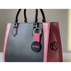 Jiu jitsus kulcstartó pink